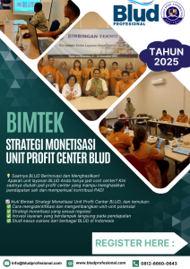 Bimtek Strategi Monetisasi Unit Profit Center BLUD