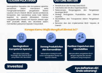 Bimtek Pengelolaan BLUD Terpadu: Strategi Peningkatan Produktivitas dan Akuntabilitas Unit Layanan Daerah
