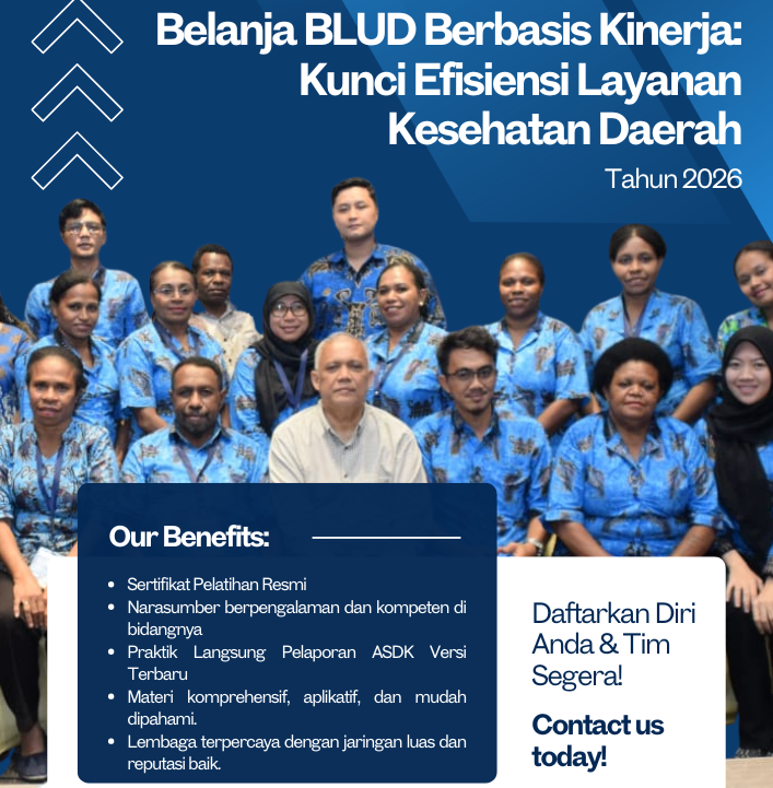 Belanja BLUD berbasis kinerja menjadi kunci efisiensi layanan RS dan Puskesmas daerah agar anggaran tepat sasaran, transparan, dan berdampak nyata.